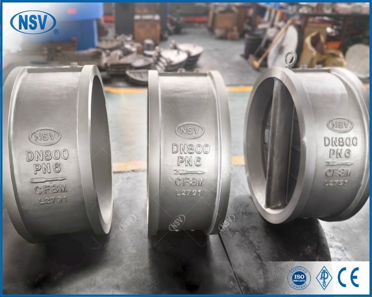 NSV DIN Standard 316 Wafer Check Valve suppliers