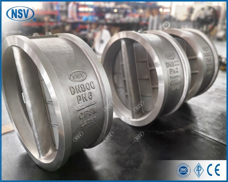 NSV DIN Standard 316 Wafer Check Valve factory
