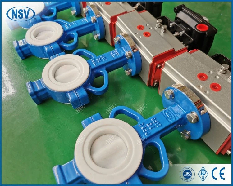 Pneumatic Full Lined F4 Butterfly Valve price